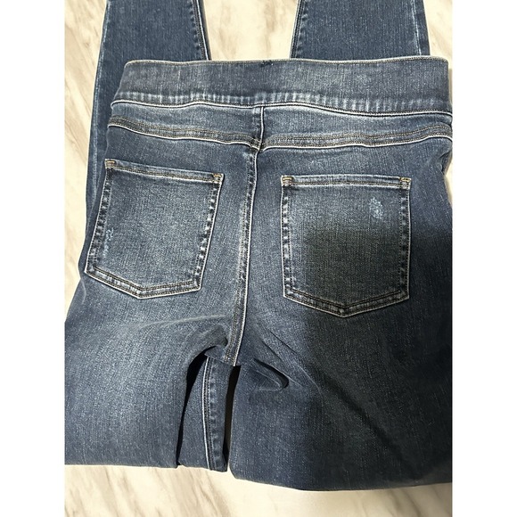 Spanx Distressed Denim Jeans Size XS - Picture 5 of 7
